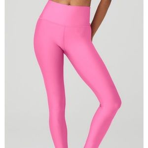 Alo yoga high waist, airlift legging brand new with tags in medium paradise pink